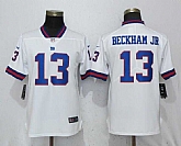 Women Nike Giants 13 Odell Beckham Jr White Color Rush Limited Jersey,baseball caps,new era cap wholesale,wholesale hats